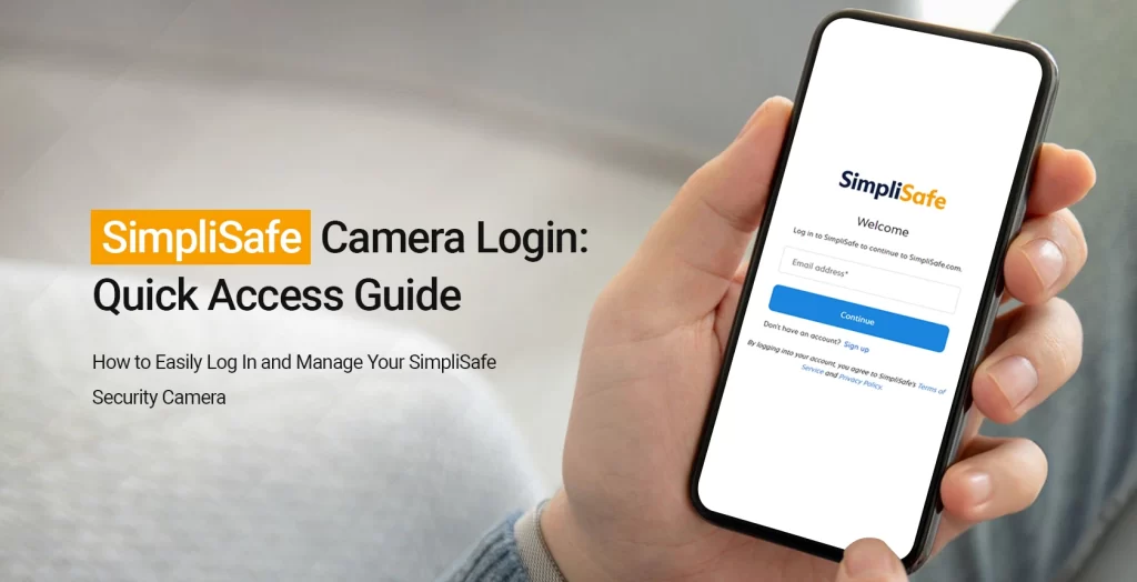 SimpliSafe Camera Login